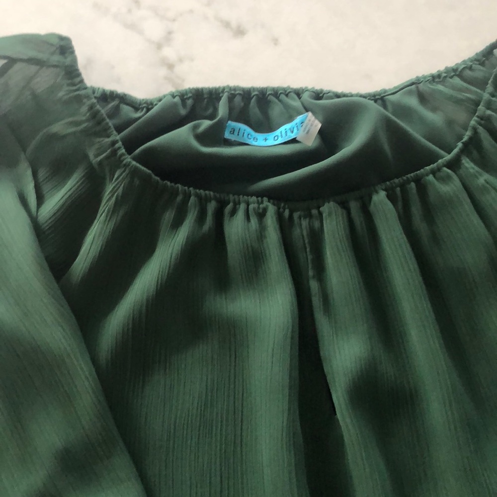 Alice and Olivia blouse.